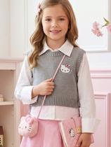 Colete em Trico Hello Kitty Momi Colete em Trico Hello Kitty Momi