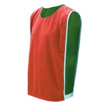 Colete Esportivo Dupla Face TRB Vermelho e Verde Colete Esportivo Dupla Face TRB Vermelho e Verde