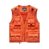 Colete Esportivo Masculino Respirável com Vários Bolsos - Design para Lazer Fgkks 2023