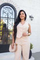 Colete Feminino Alfaiataria Luxo Exclusivo