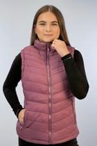 Colete Feminino Básico Puffer Peluciado