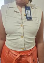 Colete Feminino Cropped Oppnus Vivi