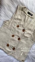 Colete Feminino Linho