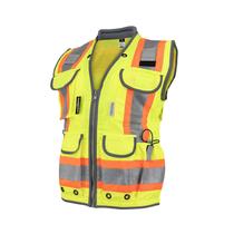 Colete Feminino Radians Laranja Hi-Vis Classe 2 em Tecido Pesado Tamanho M