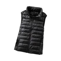 Colete Feminino Ultraleve e Fino - Sem Mangas, À Prova de Vento e Portátil (2024)