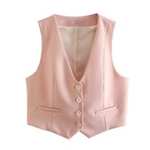 Colete Feminino Vintage Sem Mangas - Modelo Único e Chic Colete Feminino Vintage Sem Mangas - Modelo Único e Chic