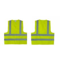 Colete fluorescente modelo tipo blusao verde Carbografite