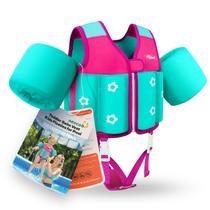 Colete Flutuador Infantil AEOCOO para Bebês e Crianças, Rosa Colete Flutuador Infantil AEOCOO para Bebês e Crianças, Rosa