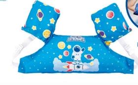 Colete flutuador infantil astronauta