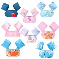 Colete Flutuador Infantil Boia De Braço Varias Estampas