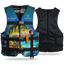 Colete Flutuador Pesca Vopen Fishing PES03 Genero:unissexCor:TucunaréTamanho:110Kg