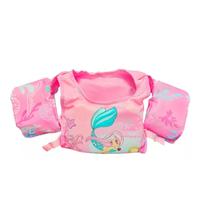 Colete flutuante Bella Mermaid para crianças de 4 a 8 anos