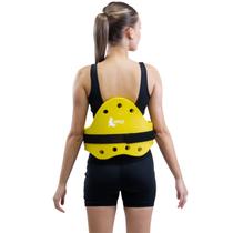 Colete Flutuante Para Hidroginástica Medida M 100Kg DF1201-AM Amarelo Dafoca Sports