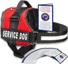 Colete industrial Service Dog para cachorros grandes, reflexivo
