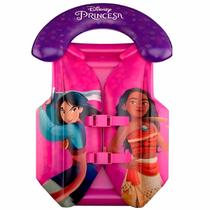 Colete Infantil Boia Princesas Disney Moana Rapunzel Tiana