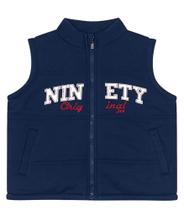 Colete Infantil Bordado Trick Nick Azul