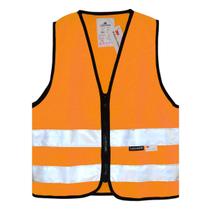 Colete infantil de alta visibilidade Salzmann com refletor 3M Colete infantil de alta visibilidade Salzmann com refletor 3M
