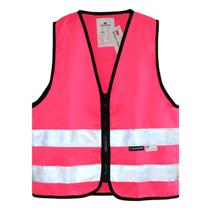 Colete infantil de alta visibilidade Salzmann com zíper 3M refletivo Colete infantil de alta visibilidade Salzmann com zíper 3M refletivo