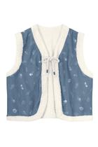 Colete infantil menina floral Mundi - 12