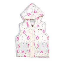 Colete Infantil Menina Pinguim
