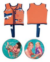 Colete Infantil Regata Espuma Tamanho M/g Até 30kg Laranja Laranja Colete Infantil Regata Espuma Tamanho M/g Até 30kg Laranja Laranja