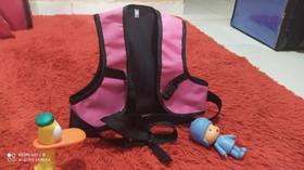 Colete infantil rosa