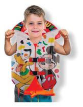 Colete Inflável Infantil Salva Vidas Mickey Disney 43x35cm