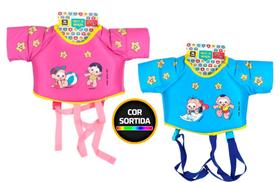 Colete Inflável Infantil Turma Da Mônica Com Mangas