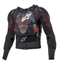 Colete Jaqueta Alpinestars Bionic Tech V3 Verme Branco Preto