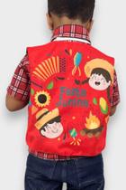 Colete Junino Festa Junina Caipira São João Arraiá Menino