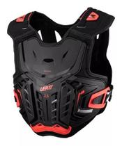 Colete leatt 2.5 infantil preto/vermelho