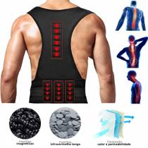 Colete Lombar Postural Tensão Coluna Hérnia Disco Alivio Dor