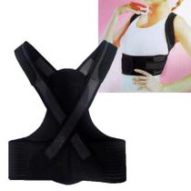 Colete Lombar Reforçada Corretor Postural Para Coluna Tamanho:p