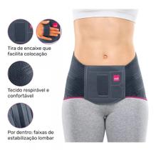 Colete lumbamed basic feminino cinza - medi