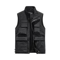 Colete Masculino com Vários Bolsos para Outdoor - Ideal para Pesca, Reportagem e Trabalho
