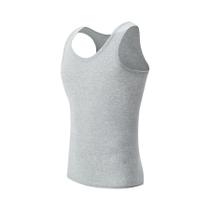 Colete Masculino de Algodão Puro - Sem Mangas, Ajuste Juvenil, para Todas as Estações Colete Masculino de Algodão Puro - Sem Mangas, Ajuste Juvenil, para Todas as Estações