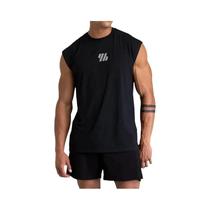 Colete Masculino De Malha De Secagem Rápida Para Academia, Regata Esportiva Sem Mangas Para Corrida