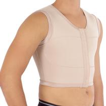 Colete Masculino - Fecho Frontal Tamanho G Nude Colete Masculino - Fecho Frontal Tamanho G Nude