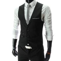 Colete Masculino Fino 7XL - Ajustado, Casual e Formal - Alta Qualidade