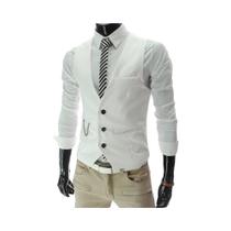 Colete Masculino Fino 7XL - Ajustado, Casual e Formal - Alta Qualidade