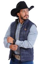 Colete Masculino Matelassê Marinho - Rodeo Farm