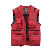 Colete Masculino Respirável Para Verão, Acampamento E Viagem Ao Ar Livre, Colete Funcional Com