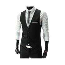 Colete Masculino Slim Fit Sem Mangas - Casual, Formal e para Negócios