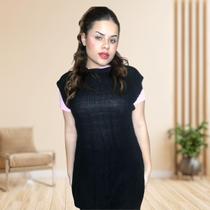 Colete Max Feminino Moda Casual Chique Gringa Tricot Premium Fashion Festa Trabalho