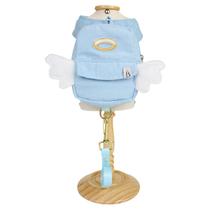 Colete Mochila Pet Anjinho Linho com Ajuste Duplo e Mochila Acoplada Colete Mochila Pet Anjinho Linho com Ajuste Duplo e Mochila Acoplada