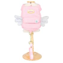 Colete Mochila Pet Anjinho Linho com Ajuste Duplo e Mochila Acoplada Colete Mochila Pet Anjinho Linho com Ajuste Duplo e Mochila Acoplada