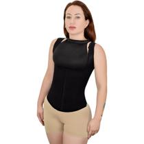 Colete Modelador 16 Barbatanas Fecho Aço Triplo Reforçado