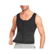Colete Modelador Masculino Redutor De Medidas Com Controle Abdominal E Compressão - Camisa Corset Colete Modelador Masculino Redutor De Medidas Com Controle Abdominal E Compressão - Camisa Corset