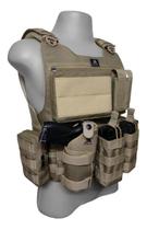 Colete Modular JA3 nível 3a 10 Acessórios Tan JA Rio Militar