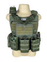 Colete Modular Ja3 Tático 3a 10 Acessórios Ja Rio Militar